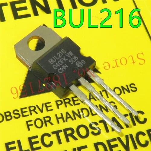 BUL216 TO-220 HIGH VOLTAGE FAST-SWITCHING NPN POWER TRANSISTOR