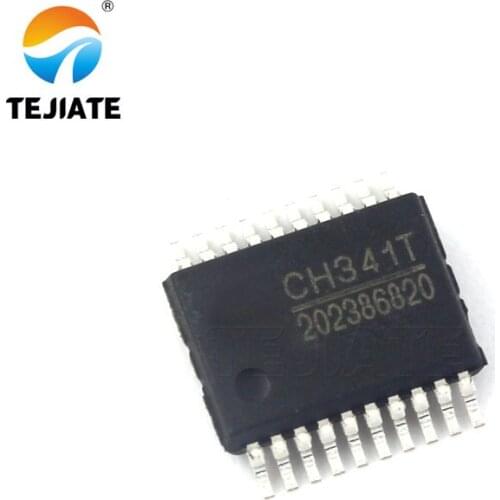 1PCS CH341T CH341 CHIP SSOP-20 USB Adapter