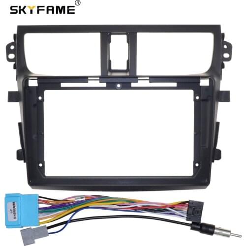 Car Radio Fascia Frame Cable For SUZUKI Alto Celerio CULTUS 2014 Stereo Android Dashboard Kit Face Plate Frame Fascias