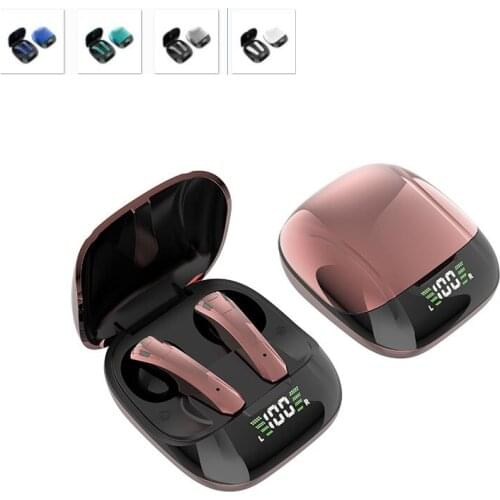E68 TWS Wireless Earphone Bluetooth 5.0 Smart LED Display Noise Cancelling Mini Earbuds Gaming Sports Headset