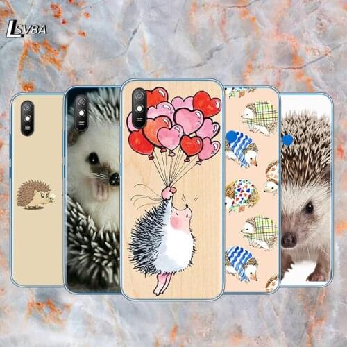 Hedgehog Cute Animal For Xiaomi Redmi K30 K30i K30S Ultra 10X 8 8A 7 6 K20 Pro 7A 6A S2 GO 5 5A 4X Plus Phone Cases