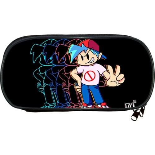 Game Friday Night Funkin Pencil Case Multifunction Stationery Box Boy Pencil Case Girl Makeup Bag Kids Back To School Gift Bag