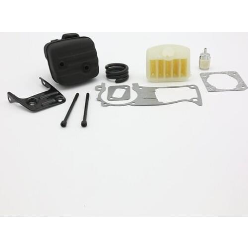 Muffler Bracket Bolts Air Filter Gasket Kit Fit For HUSQVARNA 351 353 350 340 345 346 XP Gasoline Chainsaw Parts OEM 503862703