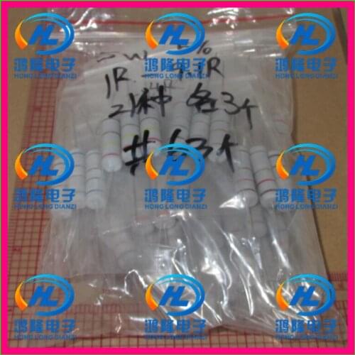 63PCS/LOT 5W resistor package 5% 1R-9.1R 21Values*3=63Pcs Commonly resistor kits carbon Resistors Assorted kit
