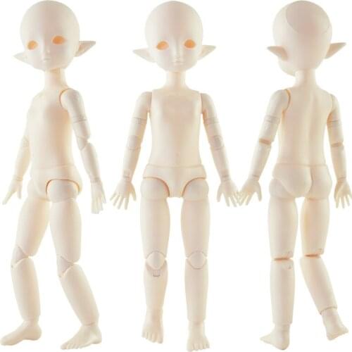 Adollya Nude Dolls 1/6 BJD Dolls for Girls 30cm Toys Nude Girl Naked Moveable Jointed Wig Hair Women Body Gift Toys For Children