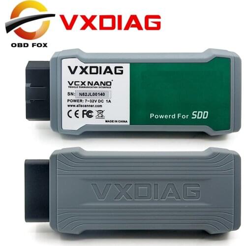 2017 Hot sell VXDIAG VCX NANO for Land Rover and Jaguar Software SSD V141 VXDIAG VCX NANO for All Protocols free shipping
