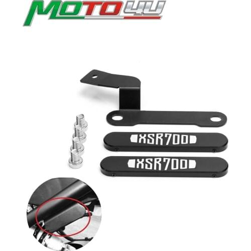 MOTO4U For YAMAHA XSR700 XSR 700 Oil Pot Modification Footrest Cover Rear Footrest Blanking Plate Kit