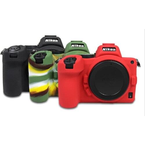 Soft Silicone Rubber Bag For Nikon Z5 Z6 Z7 Protective Body Case Skin Camera Rubber Cover Bag