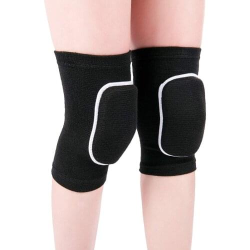 1 Pair Nylon Football Volleyball Soccer Knee Pads Cycling Knee Support Yoga Basketball Training Protection Dance Knee Pads Kids