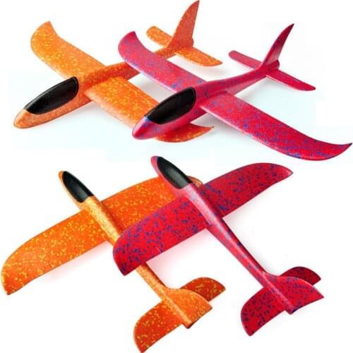 Foam Throwing Glider Airplane Inertia Aircraft Toy Hand Launch Airplane Model Interesting and Lightweight Outdoor Children Toys