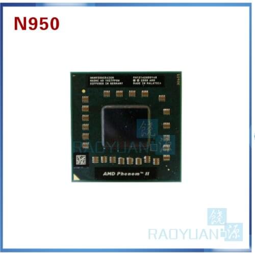 AMD Phenom cpu processor Quad Core N950 N 950 HMN950DCR42GM 2.1Ghz/2M Socket S1 638 pin PGA Computer CPU