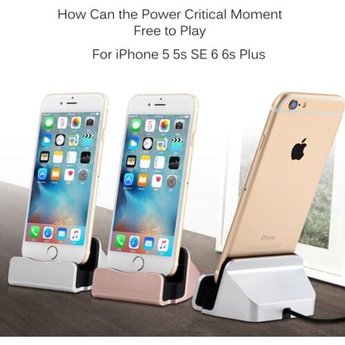 Mobile Charging Connector Interface Desktop Standard for IPhone 7 7plus 8 Plus X XR Phone Holder for Iphone Holder Socket