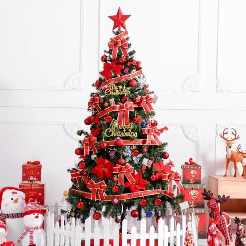 Christmas Tree 1.8 M Deluxe Package Encryption Luminous Large Christmas Tree Suit Hotel Mall Home Decoration Ornaments for Home