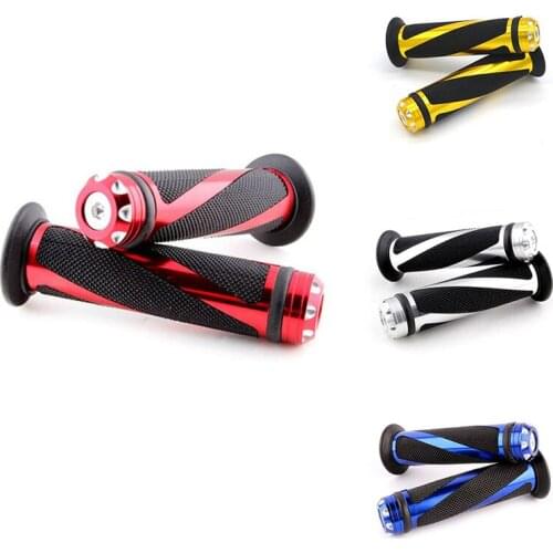 7/8Inch 22MM Universal Motorcycle Handle Handlebar Hand Bar Grip for Kawasaki Honda Yamaha Suzuki Benelli Ducati