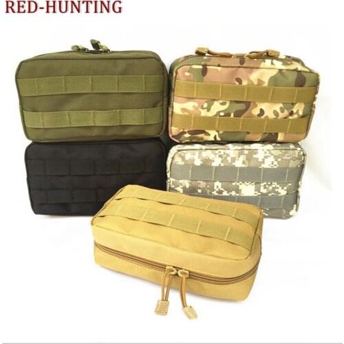 Military Molle Pouch Bag Tactical Vest Backpack Accessories Nylon Camera Magazine Storage Bag