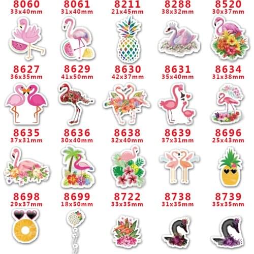 10 Pcs Cartoon Planar Resin Cabochons PR8060