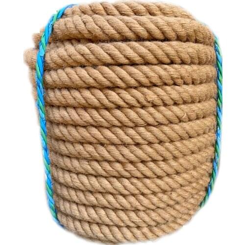 12-30mm Thick Hemp Rope Ceiling Hemp Rope Diy Handmade Jute Rope Vintage Decorative Thickness Chandelier Tied Rope