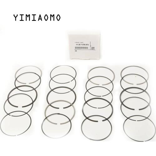 4x STD 77MM Piston Rings For BMW F20 R55 R60 1.6L COOPER 1.6T JCW ALL4 116i 120i MINI (R57) 2009-2010 11257566479 081RS001040N0