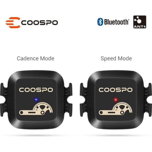 CooSpo Cadence Sensor Speed Sensor Rpm Sensor Bluetooth 4.0 ANT+ Road Bike Mtb Sensor For Wahoo Garmin Bike Computer
