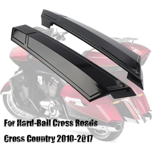 For Victory Cross Country Tour 2010-2017/ Hard-Ball 2012-2013 / Cross Roads 2010-2014 Motorcycle Saddlebag Hinge Covers