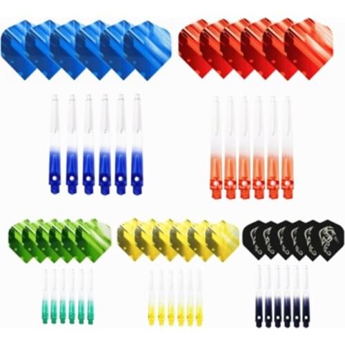 Darts accessories Nylon Dart Shafts And Popular Nice Pattern Darts Flights Dart Accessories For Soft And Darts