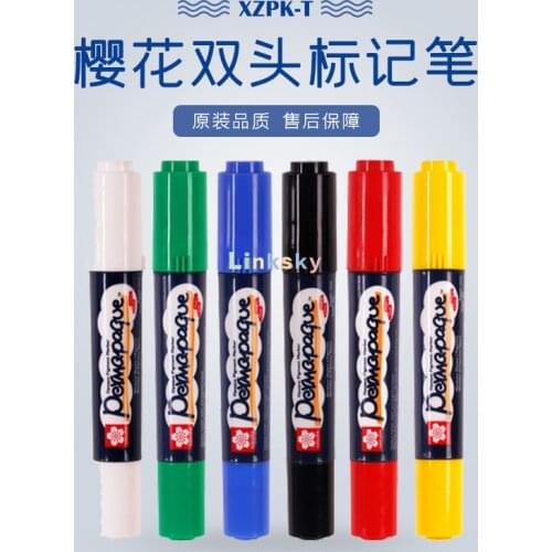 SAKURA Permapaque Dual Point Paint Markers, 5.5mm/1.0mm, Chemically Stable, Waterproof, and Fade Resistant on Paper