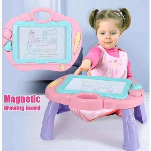 Multi-Function Children Magnetic Graffiti Board Magnetic Painting Drawing Writing Board Desk Toy New Design Kids Toys Gift