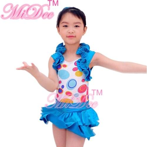 New Style Childrens Ballet Dance Clothes Girls Unitard Gymnastics Ballet Bodysuit Jazz Dance Costumes
