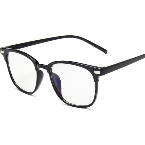 Blue Light Glasses Eye Glasses Frames for Women Transparent Square Spectacle for Man Computer Oculos De Sol Clear Eyewear 2021