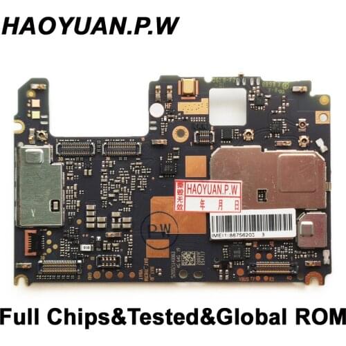 Original Working Unlocked Mainboard Motherboard flex Circuits Cable FPC MB For Xiaomi 5X MiA1 MA1 Mi A1 Electronic Panel Global