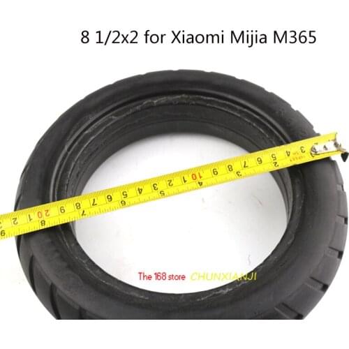 Good quality 8.5 Inch Bike Front/Rear Scooter Tire Wheel Solid Tyre 8 1/2X2 for Xiaomi Mijia M365 Electric Scooter 8 1/2*2