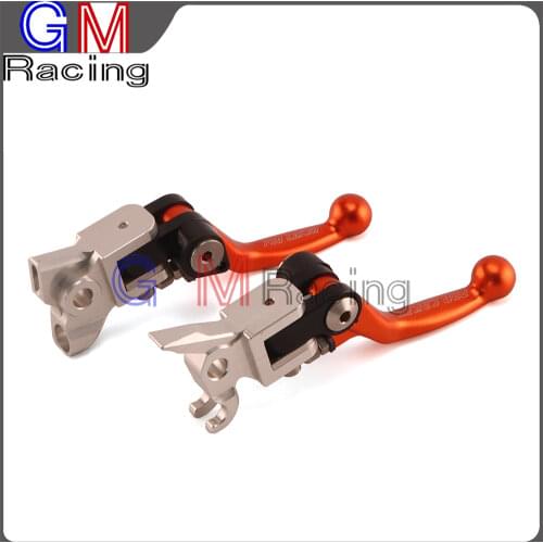 4 Directions Foldable Pivot Clutch Brake Lever For KTM SX EXC XC SXF XCW XCF XCFW SIX DAYS 250 300 350 400 450 500 530 Dirt Bike