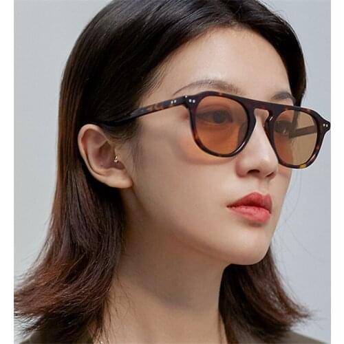 Mens Round Oculos De Sol Male Sunglasses Female Eyewear Women Okulary Sun Glasses Shades Lady Lentes Mujer Gafas