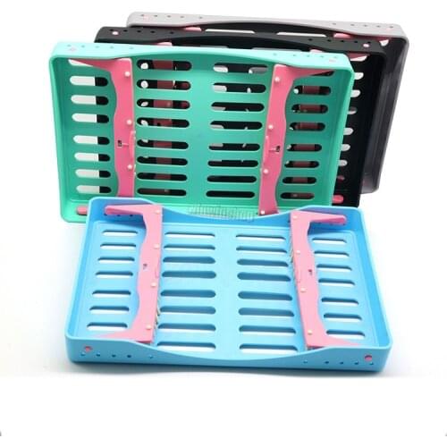 Dental 5 Holders Sterilization Box Autoclavable Instrument for 5 instruments dental tools autoclavable holder