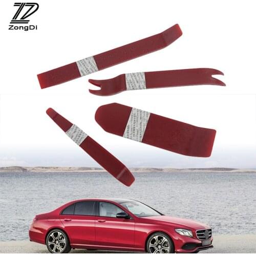 ZD 4Pcs Car audio disassembly tools Interior Refit tools For Skoda rapid fabia Ford focus ranger Opel astra insignia Accessories