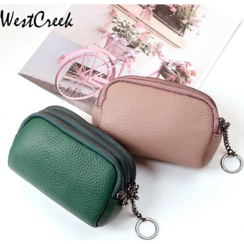 Women Leather Wallet with Zipper Female Short Coin Purse Girls Small Coin Pouch Lady Purse Money Bag Card Holder Mini Clutch New