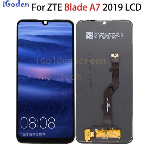 6.09'' For ZTE Blade A7 2019 A7000 LCD Display And Touch Screen Digitizer Sensor Assembly With Tools For ZTE A7 LCD