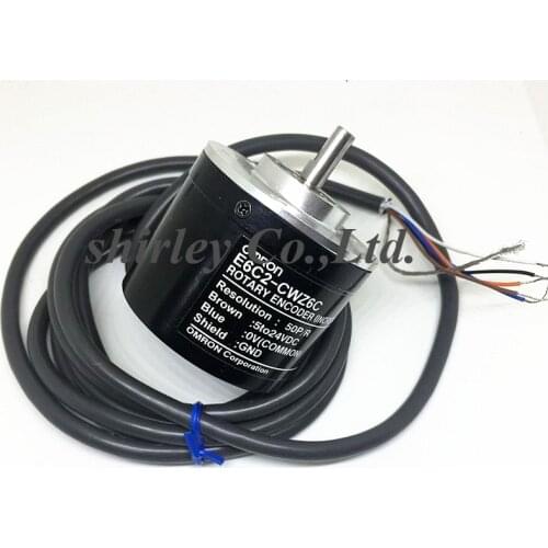 E6C2-CWZ6C 10/30/40/50/100/200/300/360/400/500/600/800/1000/1024/720/P/R incremental rotary encoder E6C2 CWZ6C