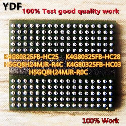 100% tested very good product K4G80325FB-HC25 K4G80325FB-HC28 H5GQ8H24MJR-R4C K4G80325FB-HC03 H5GQ8H24MJR-R0C BGA