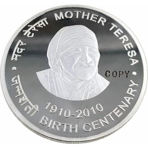 1910-2010 India 100 Rupees copy coins commemorative