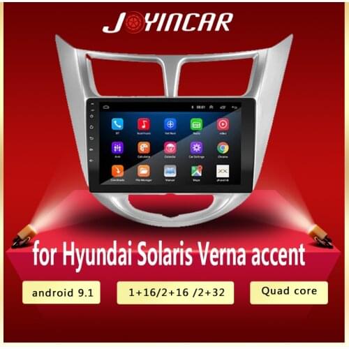 Android 10 Car GPS Navigation Headunit For Hyundai Solaris Accent Verna multimedia Tape Recorder Car Stereo Screen Radio Cam-in