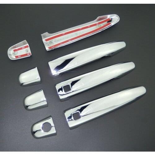 For Toyota Tacoma 2005-2011 ABS Car Styling Chrome Side Door Handle Cover Trim & Door Bowl Cover 2006 2007 2008 2009 2010