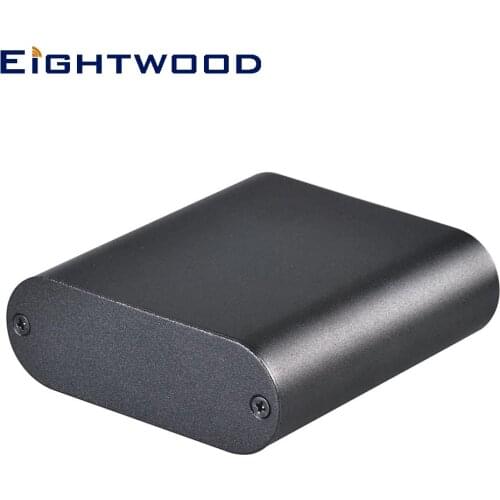 Eightwood Aluminum Enclosure Electronic Project Box DIY Black -2.95\" x 2.75\" x 0.94\" (LWH)