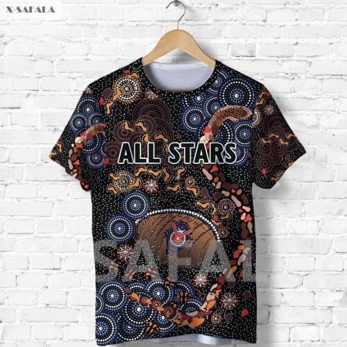 Rooster Broncos Bulldog Canberra Cowboy 3D Fashion Full Printed Round Neck T-Shirt Men Women Harajuku Casual Tee Short Sleeve