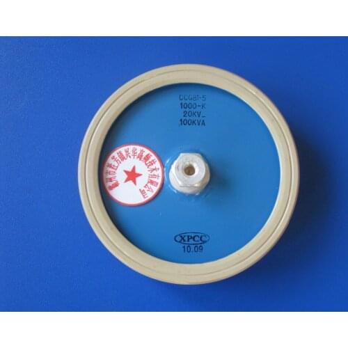 Round ceramics Porcelain high frequency machine new original high voltage CCG81-5 1000-K 20KV 100KVA