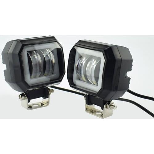 Motorcycle Headlights LED moto 12v 20w work lights car spotlights bright waterproof motorbike fog lights headlamp accessories