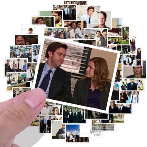 10/50pcs/pack Classic TV Show The Office Stickers For Motorcycle Notebook Computer Car DIY Children' Toys Guitar Refrigerator