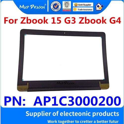 NEW original Laptop LCD Front Bezel Cover B shell For HP G3 G4 Zbook15 zbook15 G3 ZBOOK15 G4 ZBOOK15 G3 G4 AP1C3000200