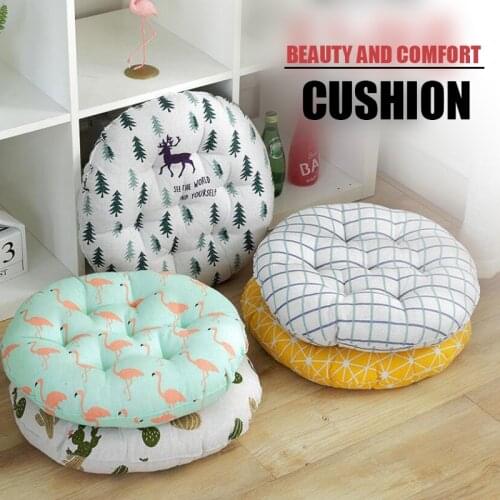28/38/42/48cm Office Chair Cushion Tatami Meditation Cushion Sofa Throw Pillows Yoga Floor Mat Decor Round Seat Cushion