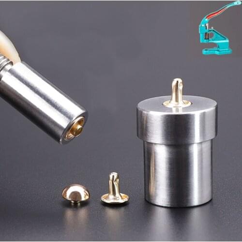Metal Rivets Mold Die.Hand Press Mold. Leather Craft Belt Wallet Fasteners. Dome Rivet Sewing Punk Bag Belt Rivet Nozzle